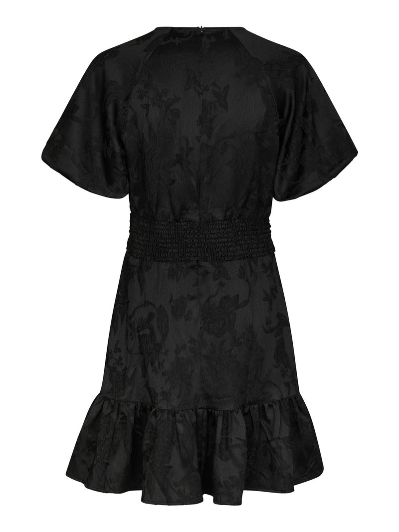 Sulli Jacquard Dress, Black