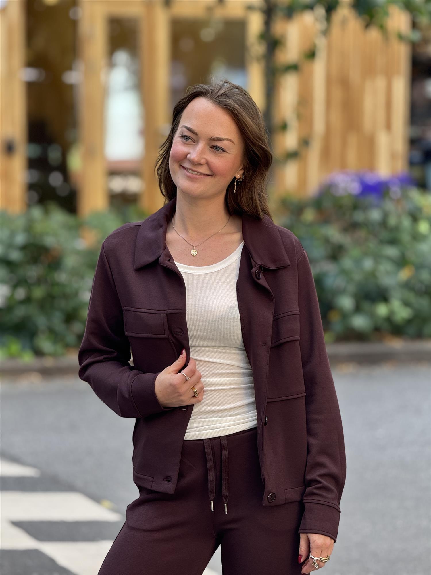 Carlotta Jacket, Brown