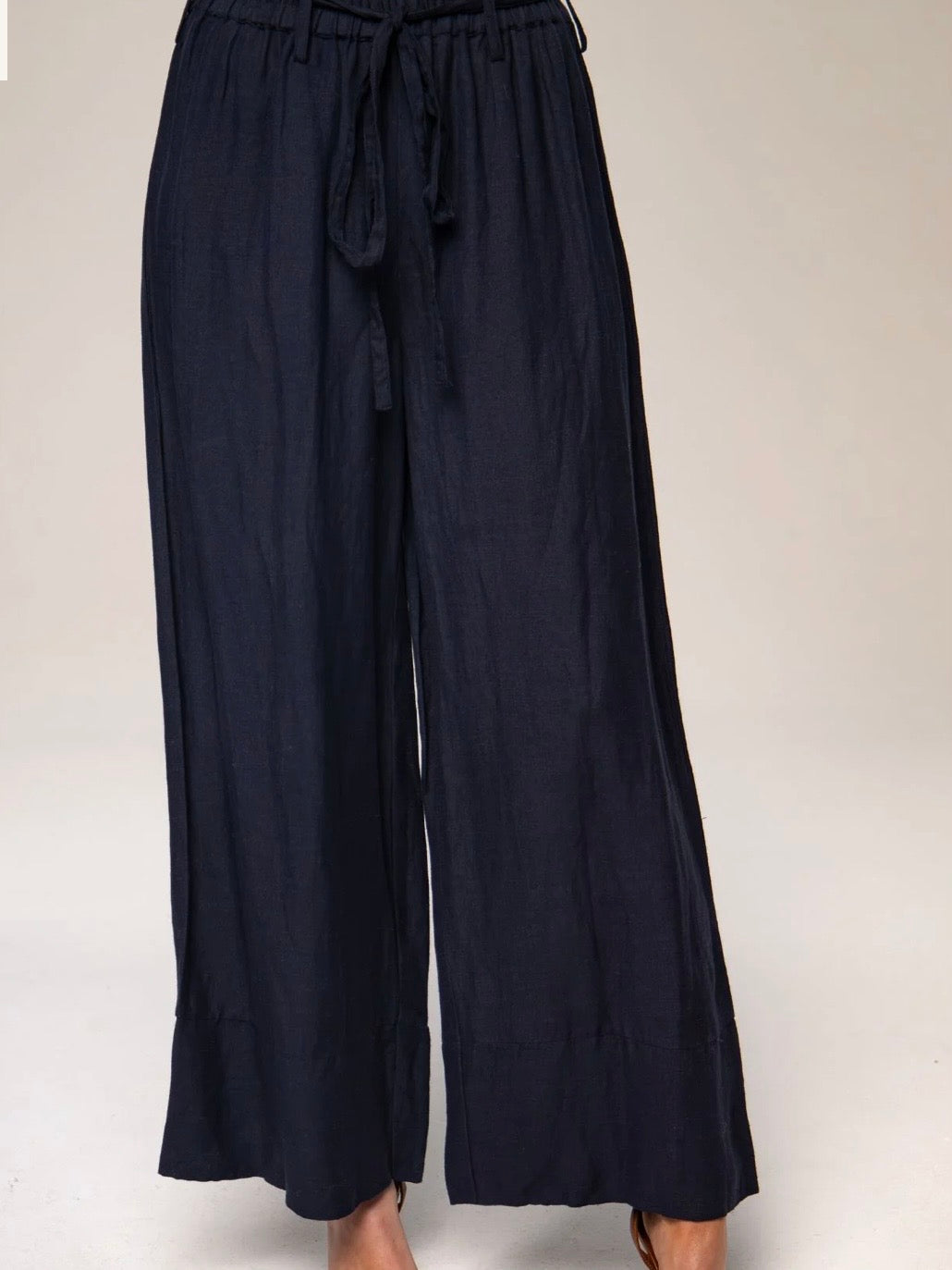 Elida Pant, Sailing Blue Linen