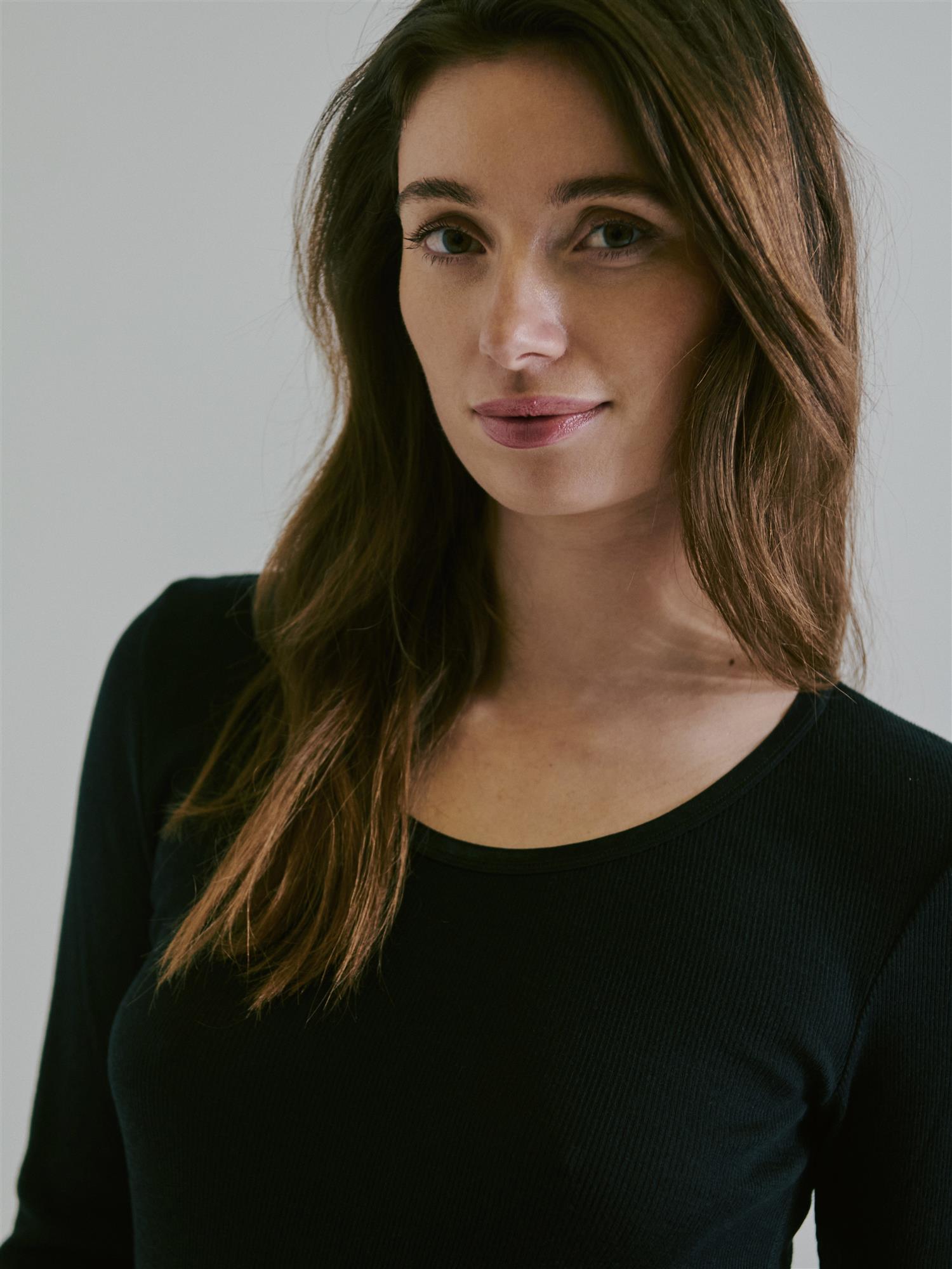 Amber T-shirt, Black