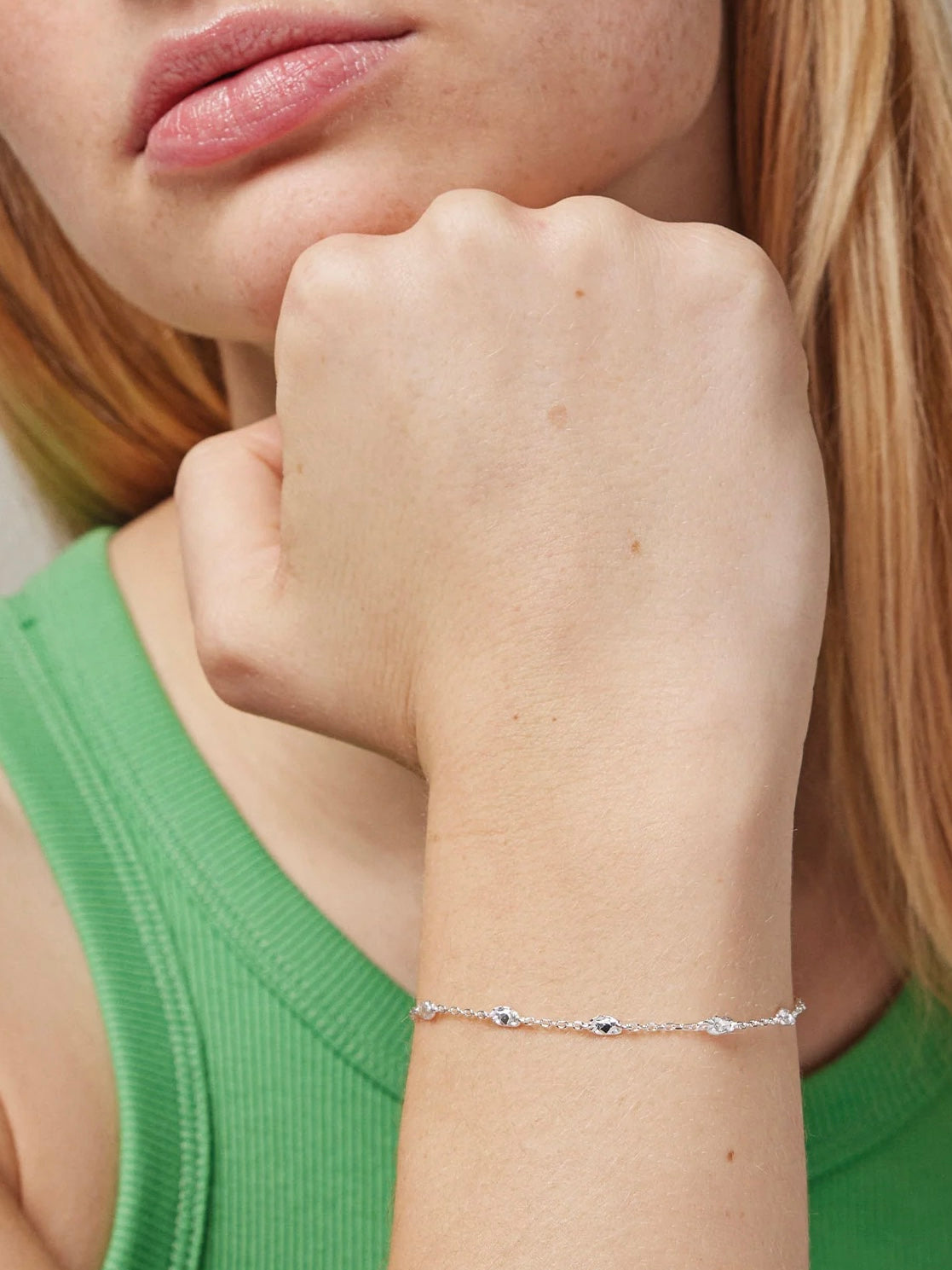 Bracelet, Kia, Silver