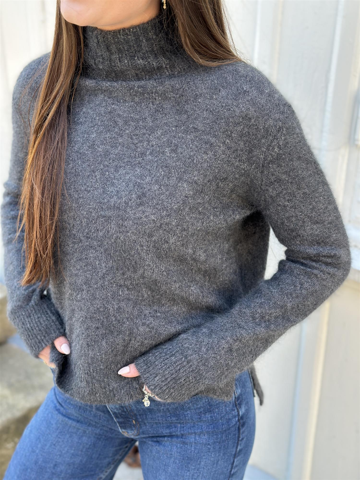 JADE, Dark grey Melange