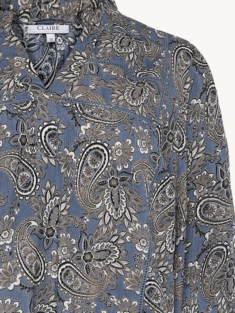 Rine Shirt, Blue