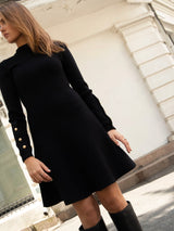 Tiril Dress, Jet Black