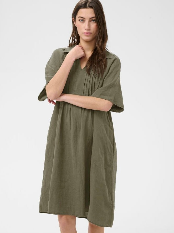 Ayla PW Dress, Olive
