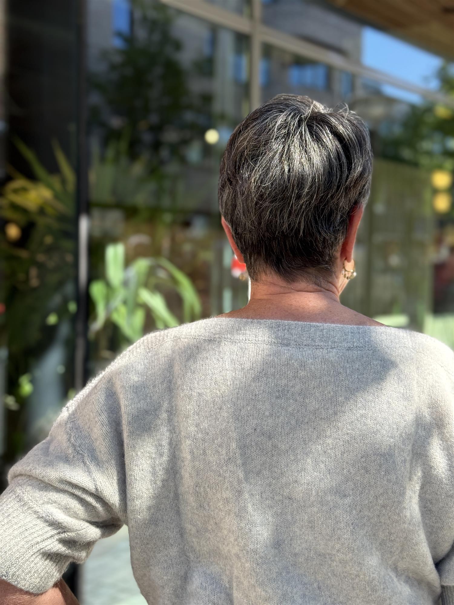 MOI Pullover, Grey Melange