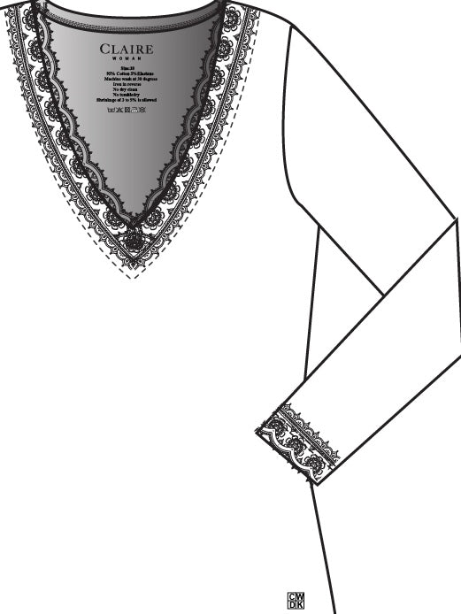 T-shirt  Augustina, Black