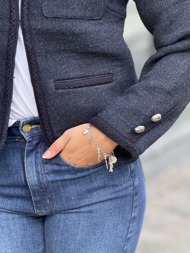Denzel jacket, Blue