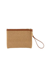 Cassis Straw Clutch
