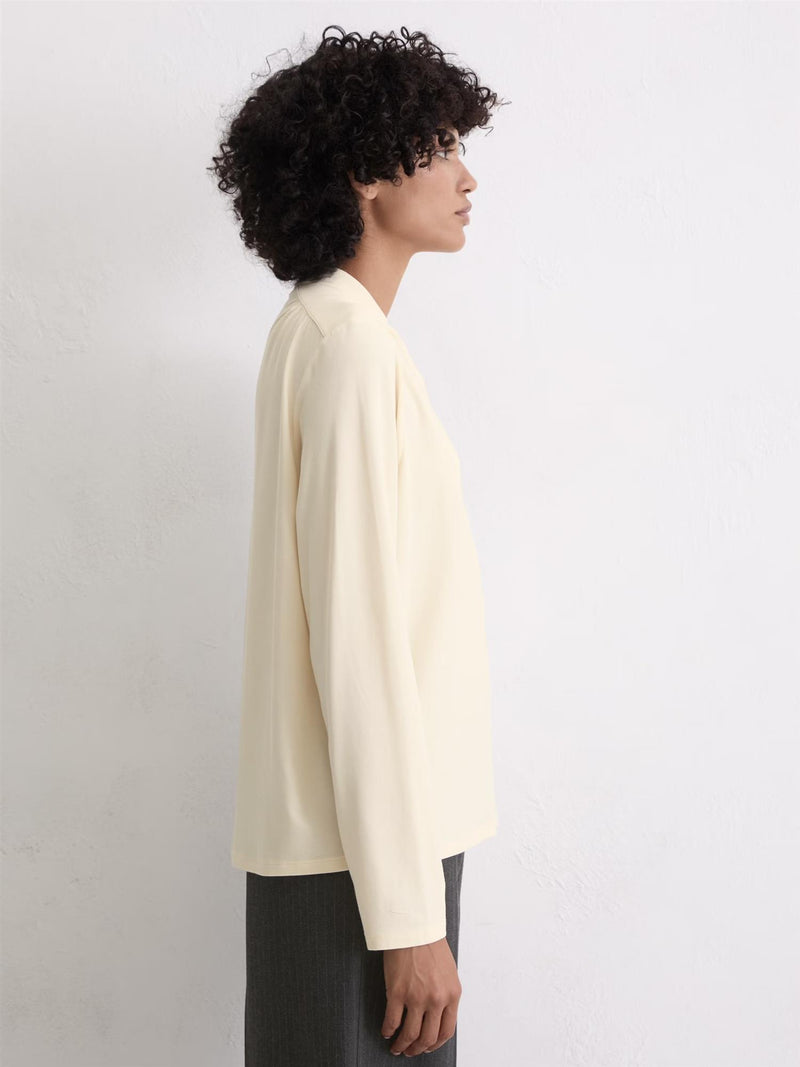 Jersey blouse, Chalky Sand