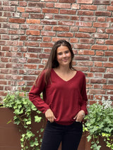 Codas 3801 Jumper, Burgunder