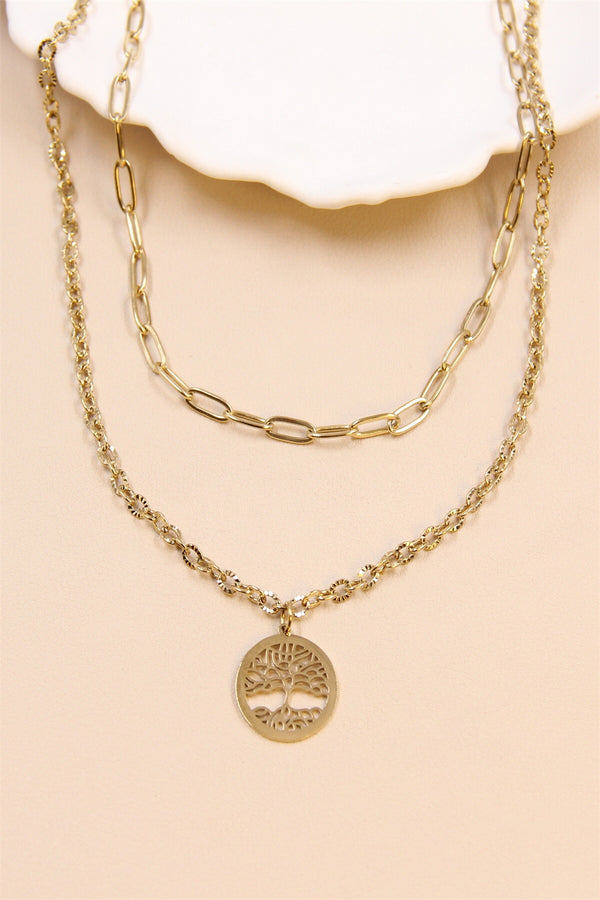 Necklace, tree of life