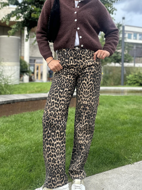 Simona Leopard Pants