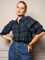 Amy Shirt, Scottish Plaid