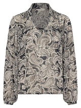 Nicholina PW Blouse, After midnight Paisley