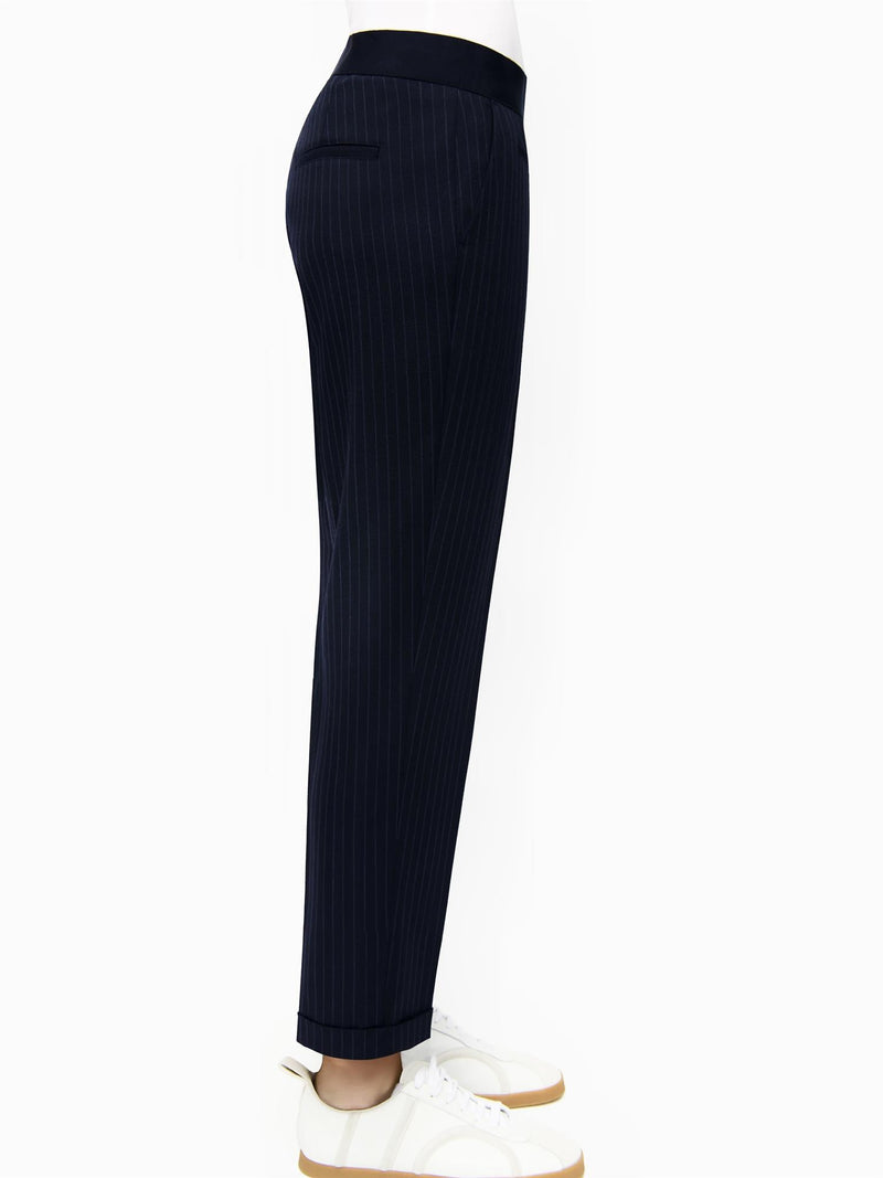 Kim Pant, Pin Stripe Deep Midnight