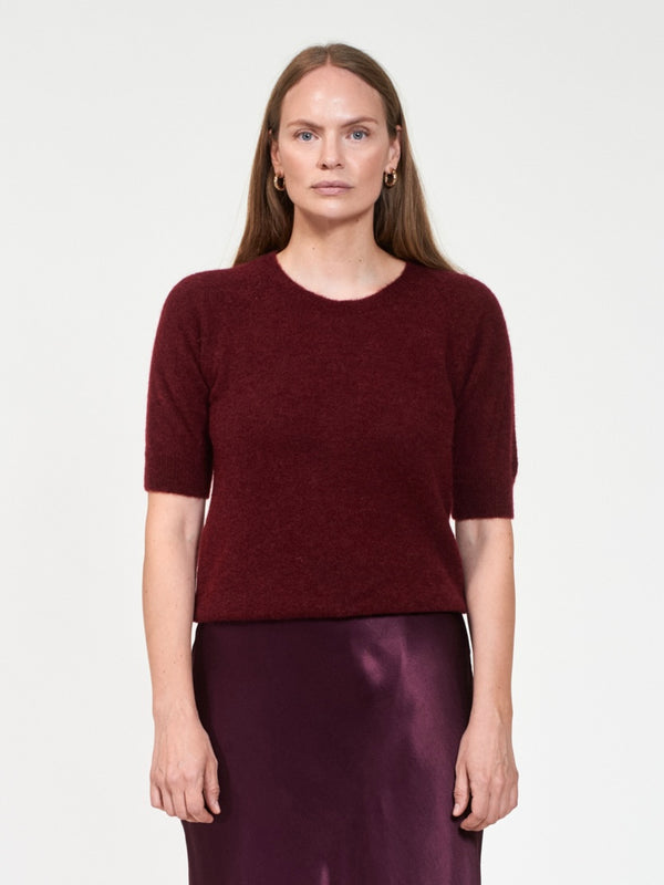 GEORGINA Pullover, Burgunder