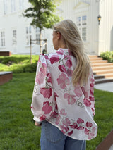 Organza Collared Blouse, Delicate