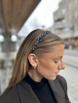 Crystal Hair Band, Navy