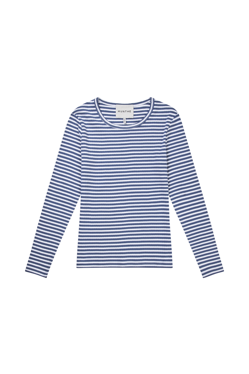 JOTE Top, Navy/White