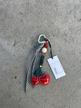 Bag Charm, Red Cherry