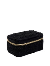 Tweed Jewellery Box Micro, Black