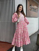Cotton Slub Midi Dress, Summer Fields