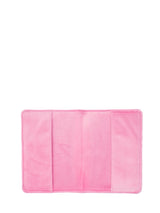 Velvet Quilted Passport Cover, Bubblegum Pink