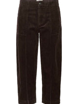 Netta PW Pant, Dark Brown