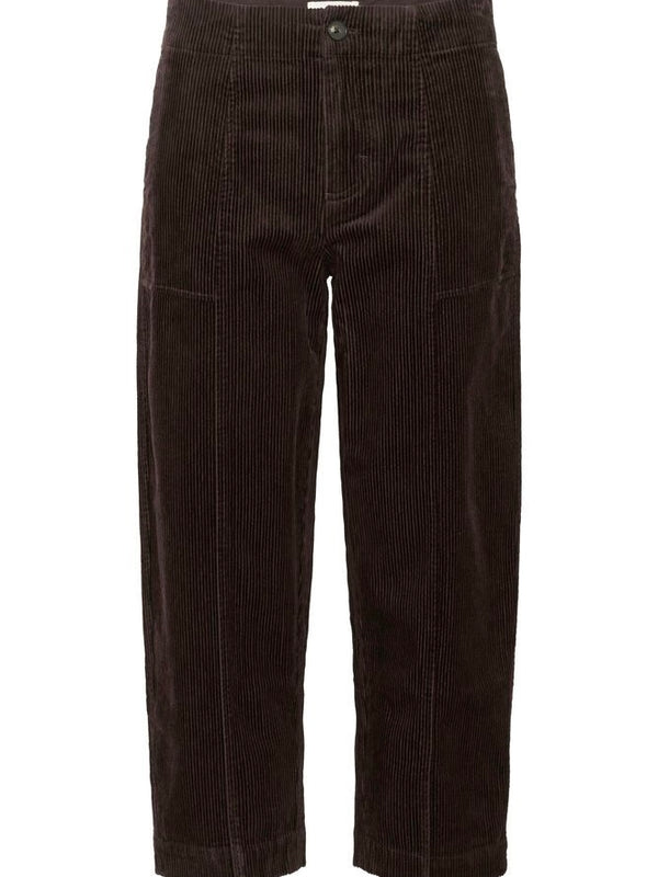 Netta PW Pant, Dark Brown