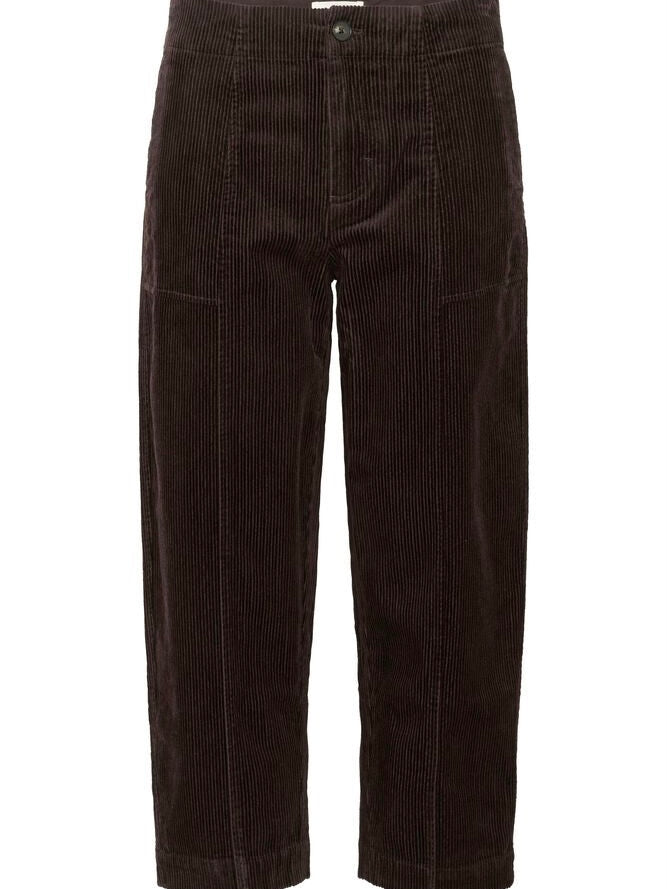 Netta PW Pant, Dark Brown