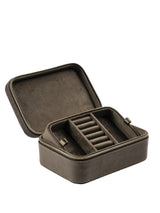 Velvet Jewellery Box, Chocolate Brown