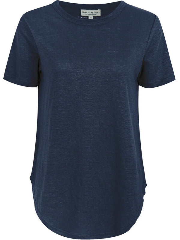 Leslie T-shirt, Navy