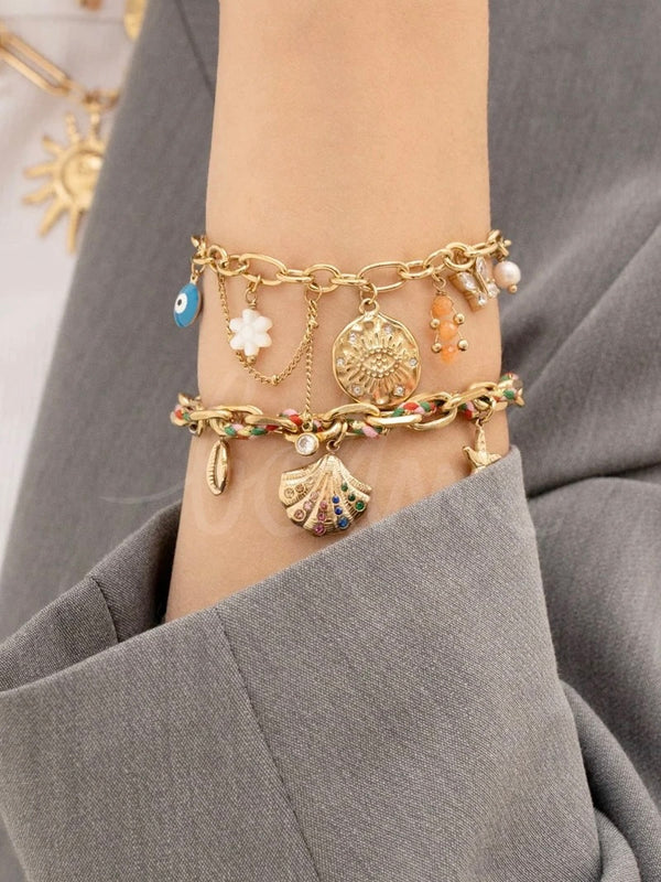 Falia bracelet, gold