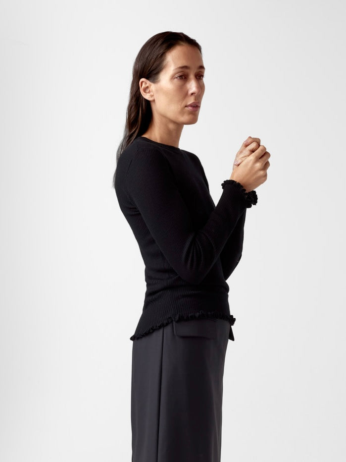 Manu Merino Sweater, Black