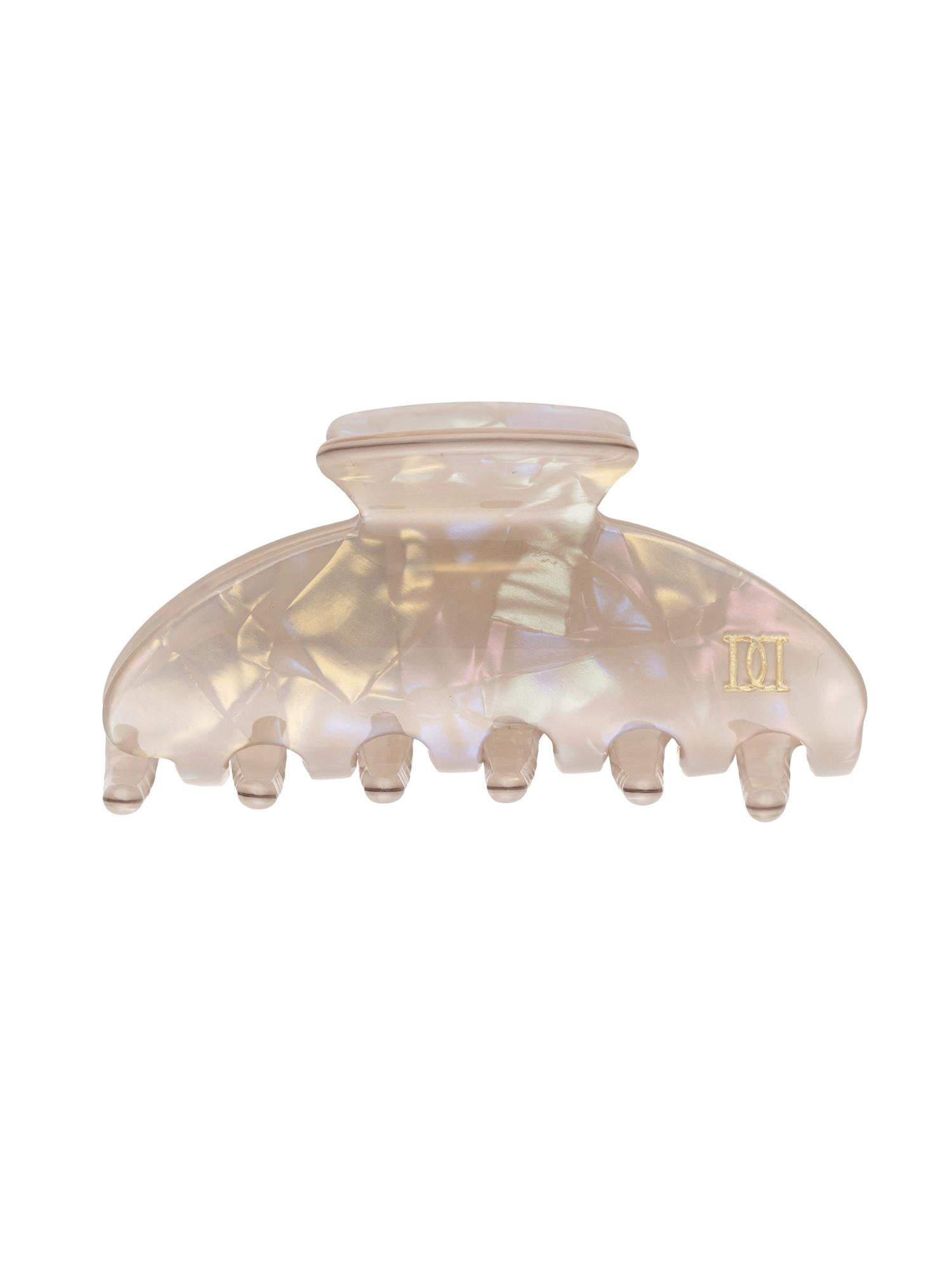 Plain Hair Claw Small, Sand