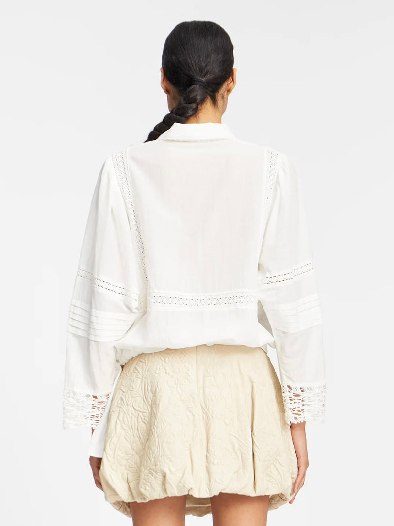 FERDIE Blouse, White