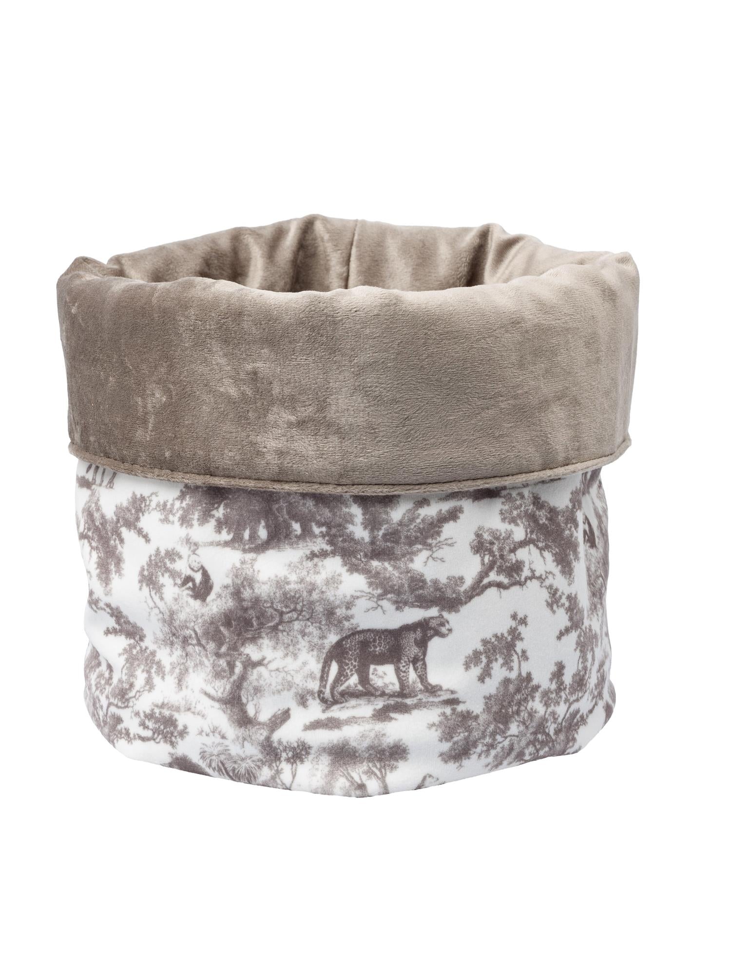 Beauty Basket, Taupe Savannah