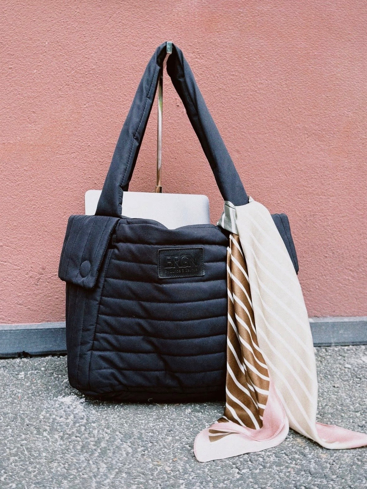 Puffed city bag