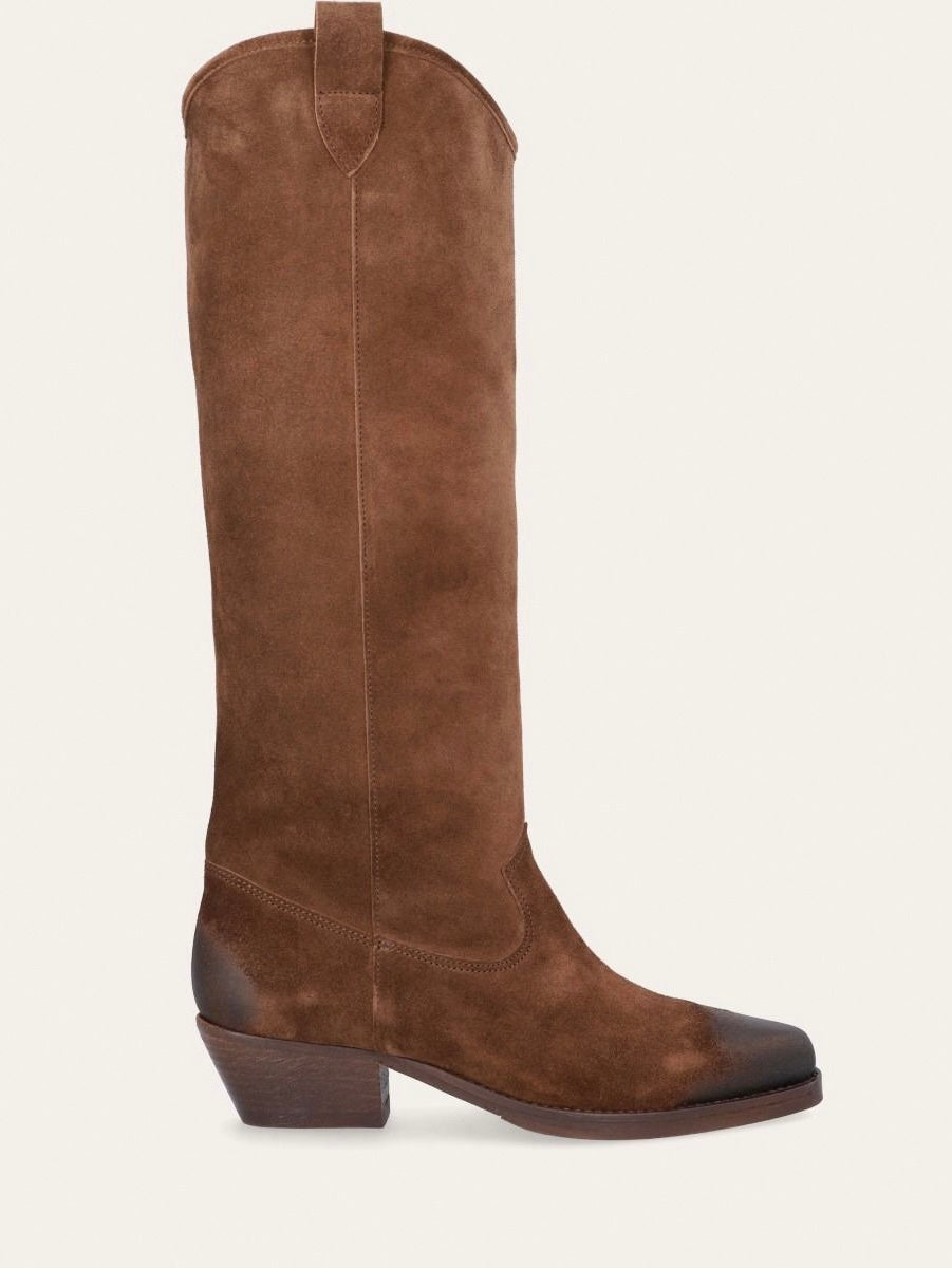 Arabica babysilk suede, Long Boots