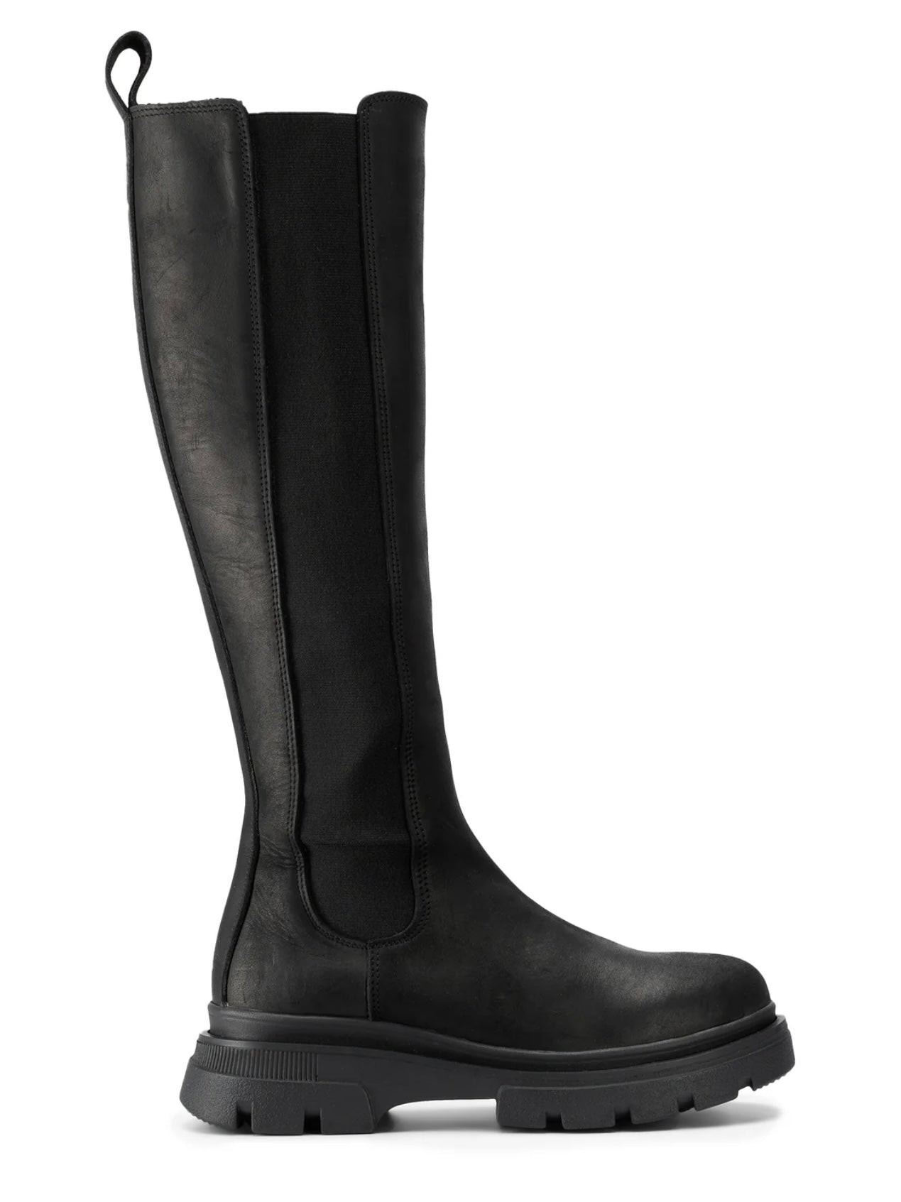 Slim High Boots, Black