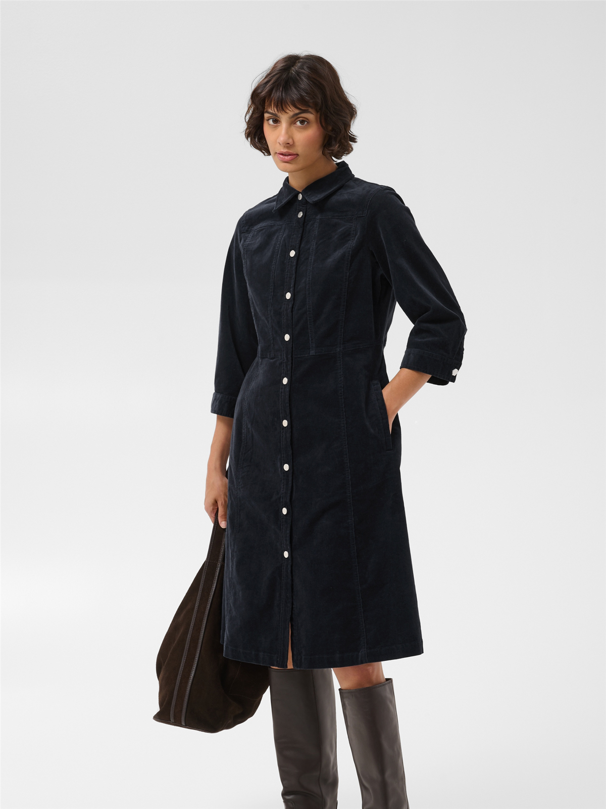 Celicha PW Dress, Dark Navy