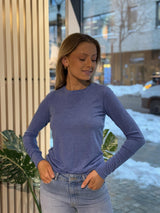Matima O-Neck Tee, Blue