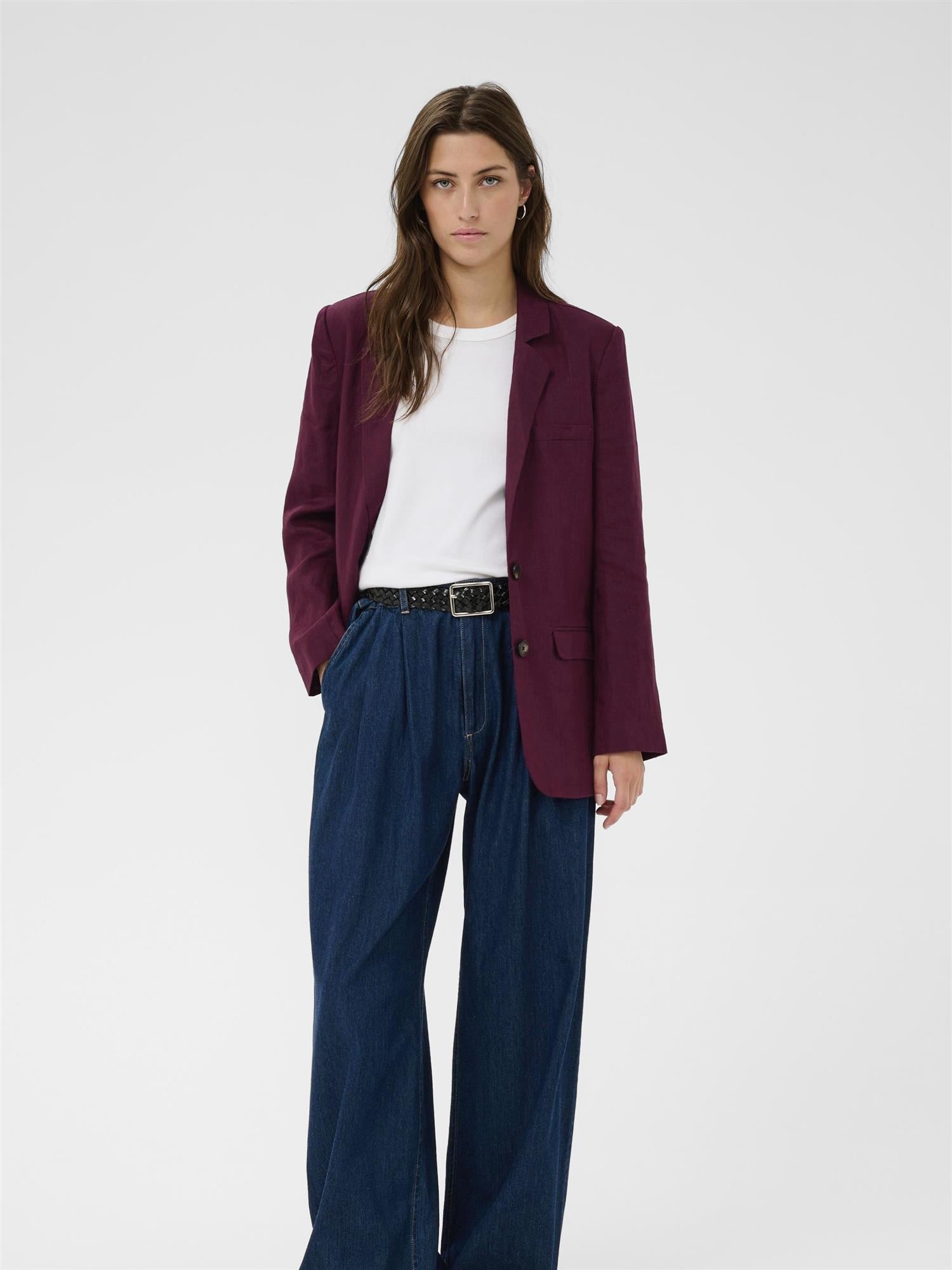 Nyan PW Blazer, Burgunder