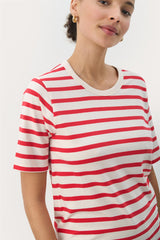 Ratani PW T-shirt, Red and white