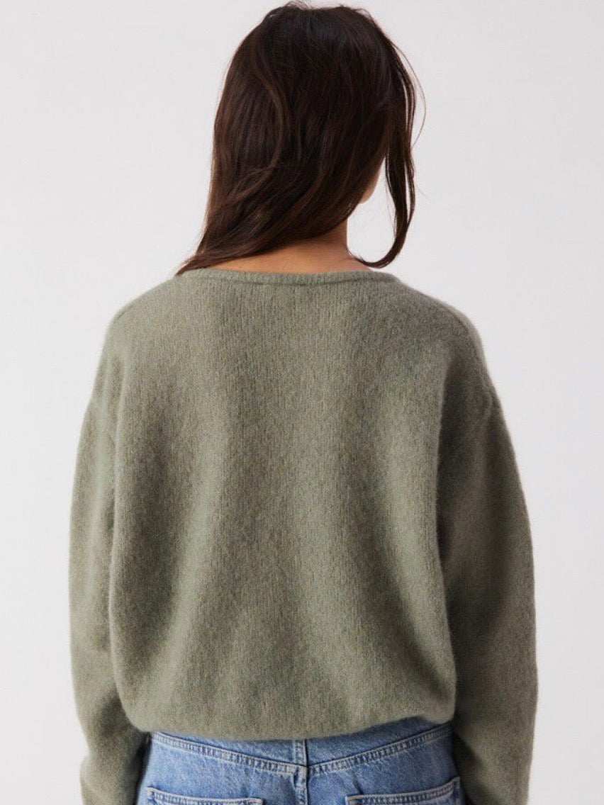 Vitow cardigan, Green