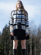 STELLAR Pullover, Off White/Blue