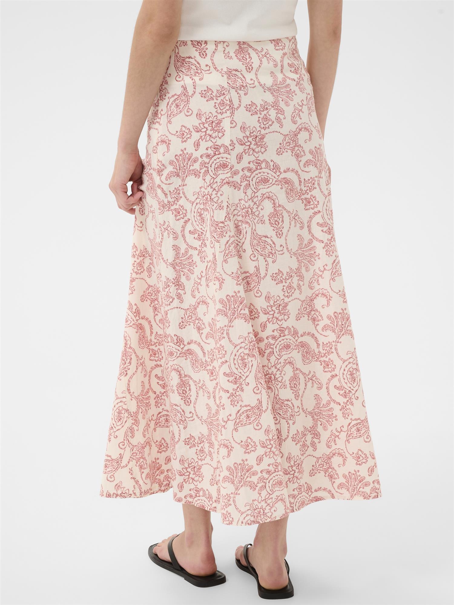 Beril PW Skirt, Peach