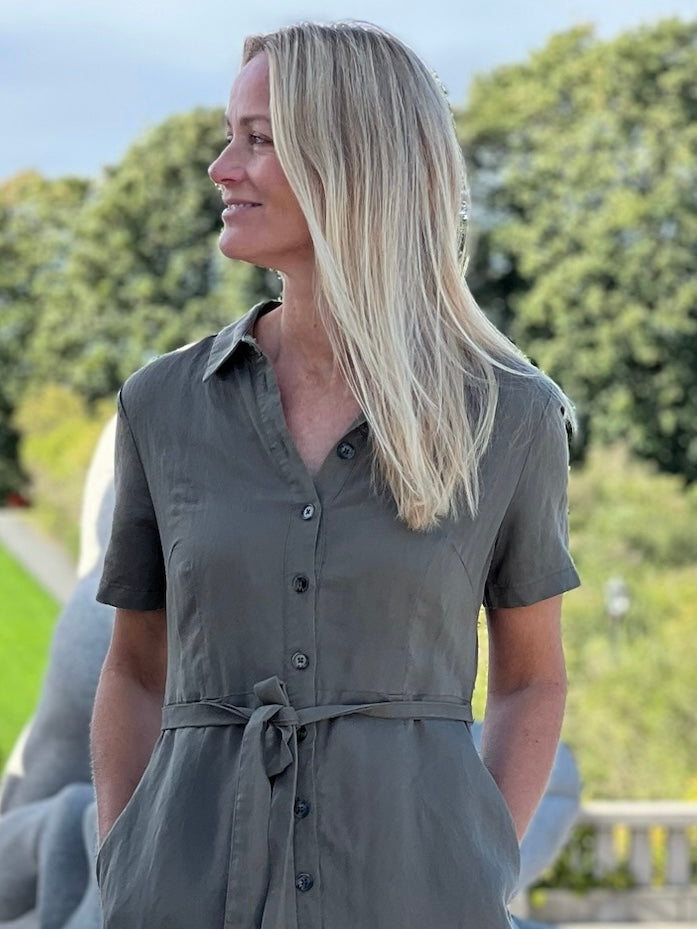 Eflin PW Dress, Green