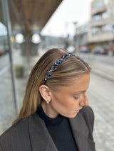 Crystal Hair Band, Navy